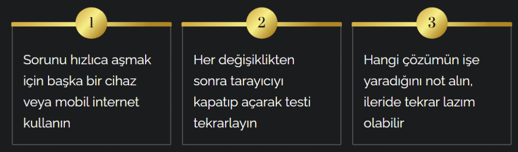 Sistem ve Ag Ayarlari Cozumleri