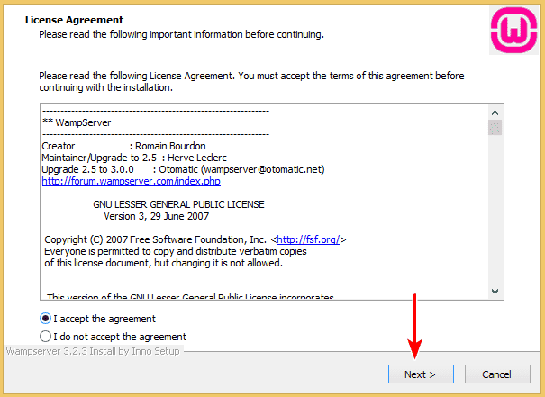 WAMP ile Localhost’a WordPress Kurma 4 WAMP Kurulumu Dil Lisans