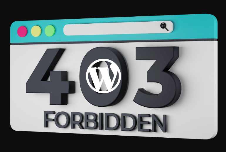 WordPress 403 Forbidden Error Çözümü