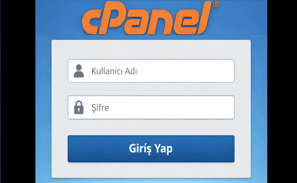 cPanel'e Giriş Yöntemleri