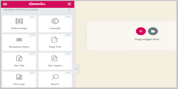 elementor ile wordpress footer ekleme