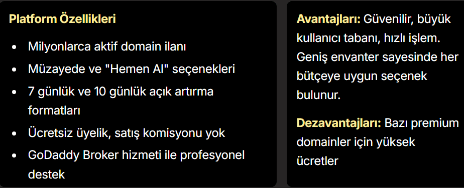 GoDaddy | En Büyük Domain Pazarı
