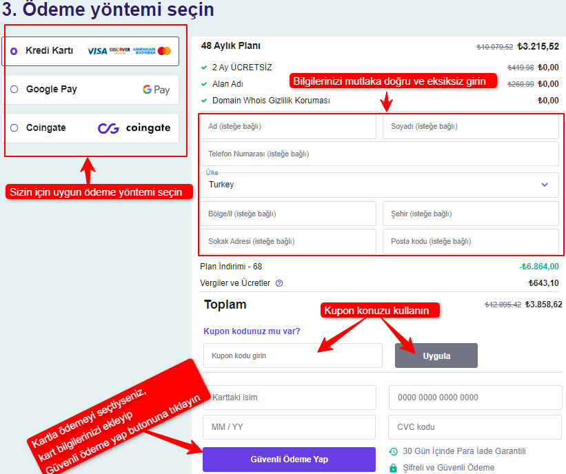 hostinger wordpress kurulumu 3 1