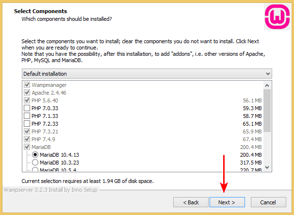 WAMP ile Localhost’a WordPress Kurma 6 wamp kurulum 2