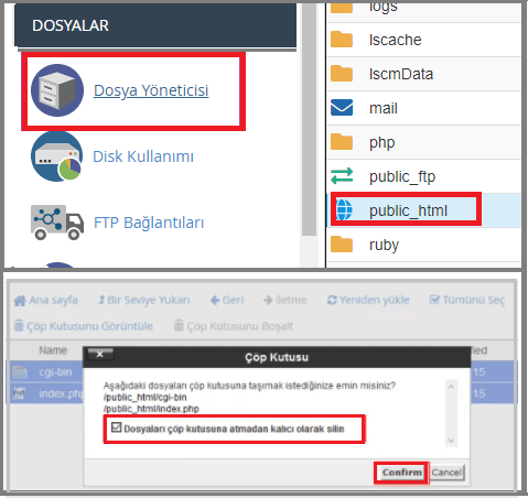 cPanel Manuel WordPress Kurulumu-2