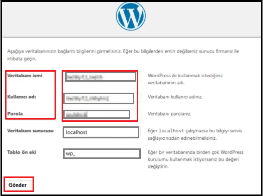 cPanel Manuel WordPress Kurulumu-5