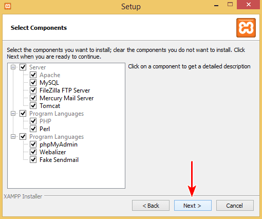 XAMPP ile Localhost Wordpress Kurma 2 xampp kurulum sihirbazi 2