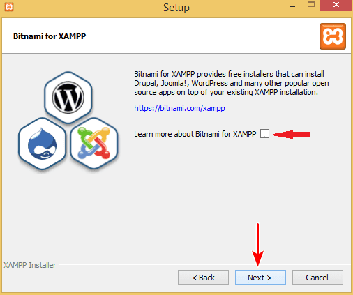 XAMPP ile Localhost Wordpress Kurma 4 xampp kurulum sihirbazi 4