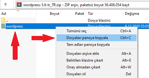XAMPP ile Localhost Wordpress Kurma 6 xampp wordpress kurulumu