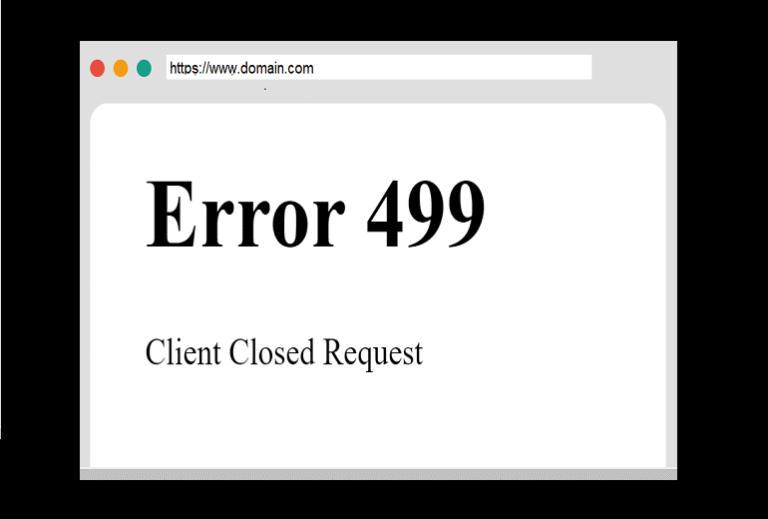 499 – Client Closed Request Hatası Çözümü