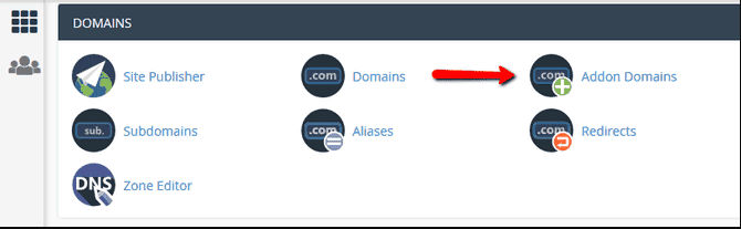 addon domains