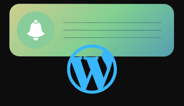 WordPress Siteye Bildirim Çubuğu Ekleme