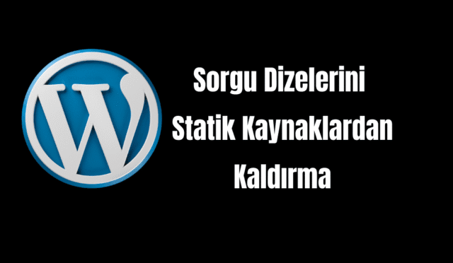 Sorgu Dizelerini Statik Kaynaklardan Kaldırma