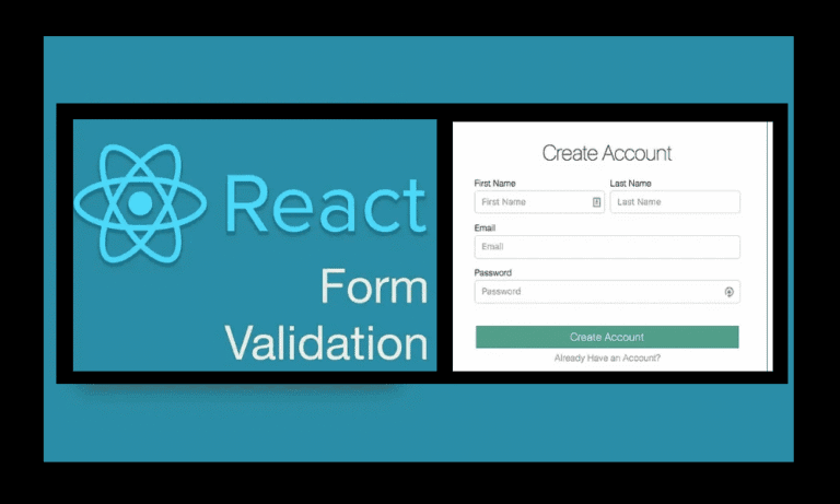 React’te Form Doğrulama Nasıl Yapılır ve Nasıl Sadeleştirilir?