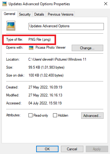Belli bir dosya uzantisini gorme