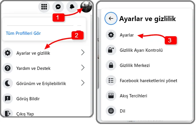 Facebook hesap silme-1