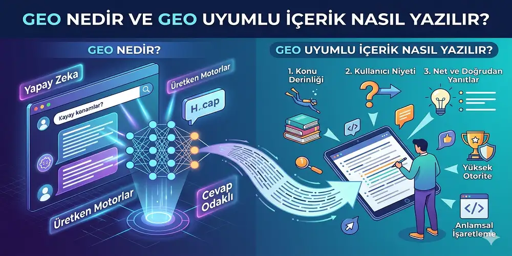 GEO Nedir ve GEO Uyumlu İçerik Nasıl Yazılır?